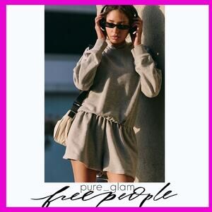 Free People hooded romper